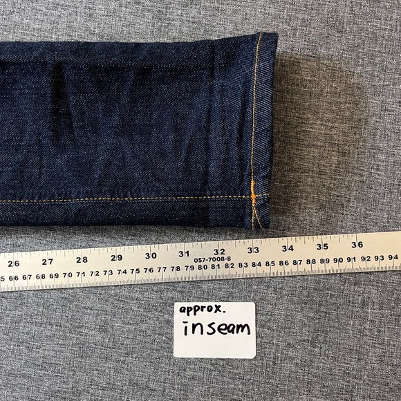 Nudie Skinny Lin Tight Stretch Jeans - Men's Size 30*34 - Blue - Picture 7 of 9